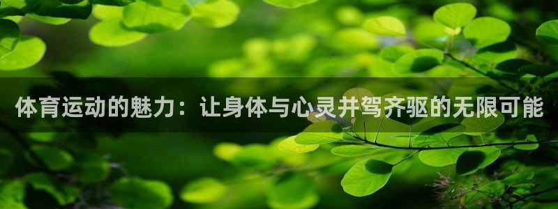 哈哈体育十年：体育运动的魅力：让身体与心灵并驾齐驱的无限可能